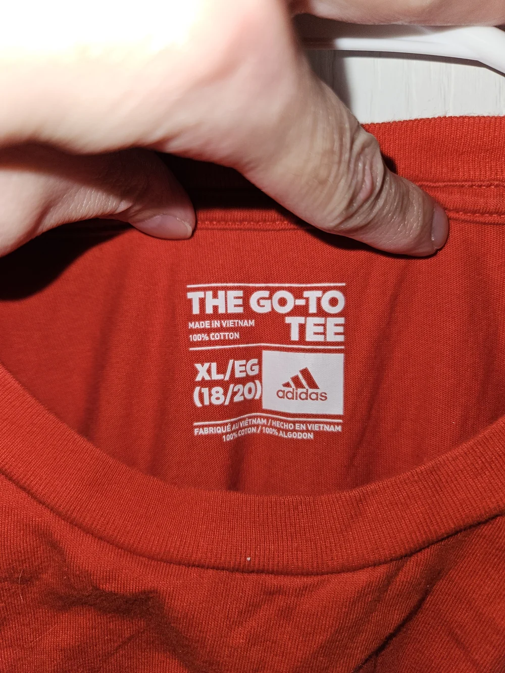 adidas Boy's Red Short-Sleeve Performance Tee